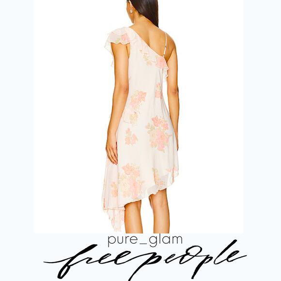 Free People floral asymmetrical dress - Picture 6 of 6